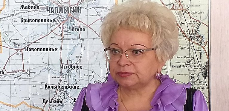 Оксана Хлякина посетила Чаплыгинский район в ходе рабочей поездки в регион