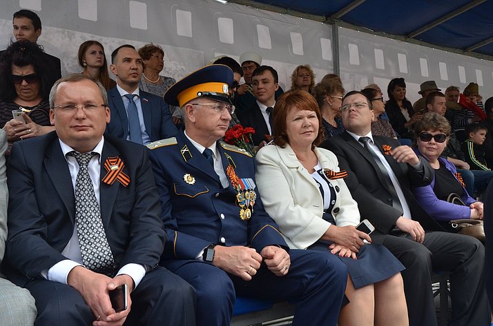 И. Мартынов принял участие в параде в честь 70-летия Победы