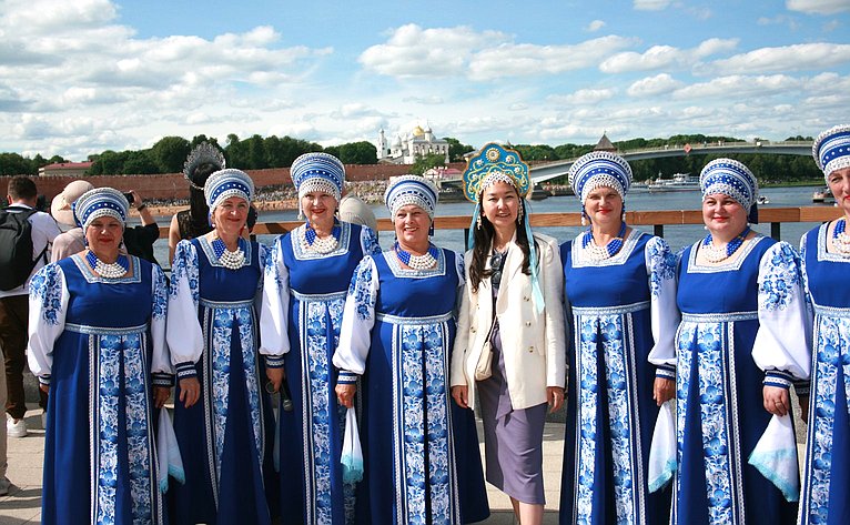 Фестиваль этнокультурных традиций народов России состоялся в Великом Новгороде