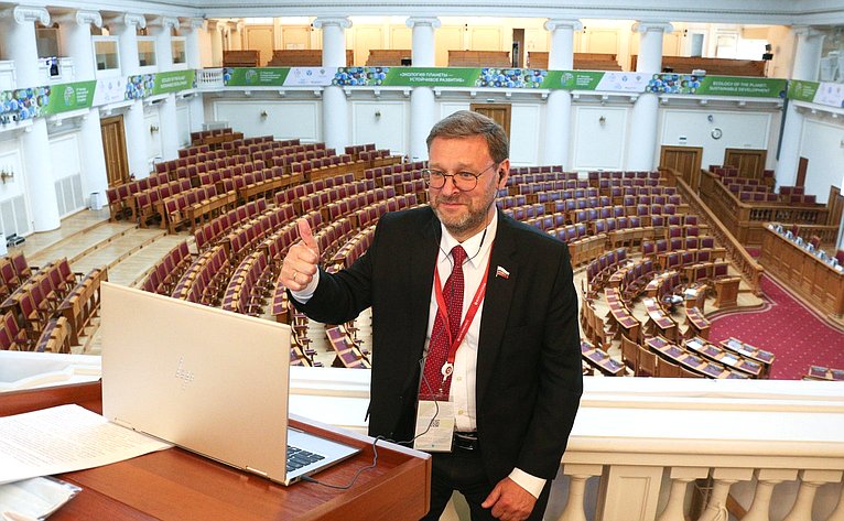 Константин Косачев выступил в ходе общей дискуссии на 142-й Ассамблее Межпарламентского союза