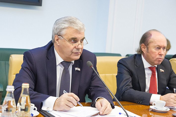 В. Чибиркин Заседание Комиссии Совета законодателей по науке и инновационной деятельности