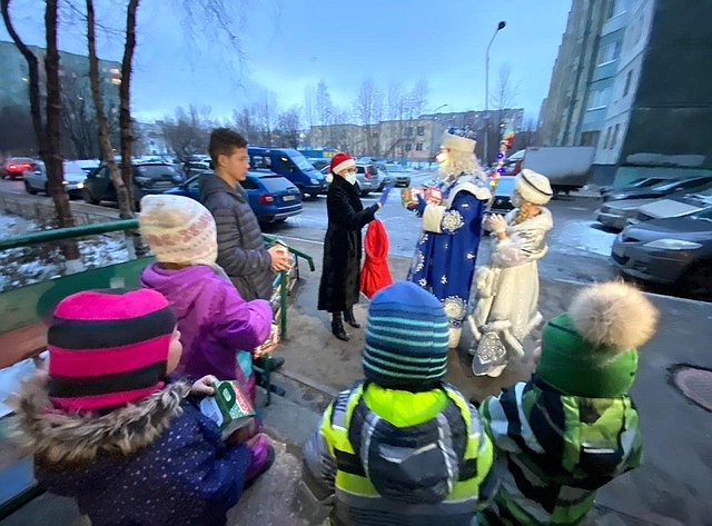 Татьяна Кусайко приняла участие в благотворительной волонтерской акции «Дед Мороз в каждый дом»