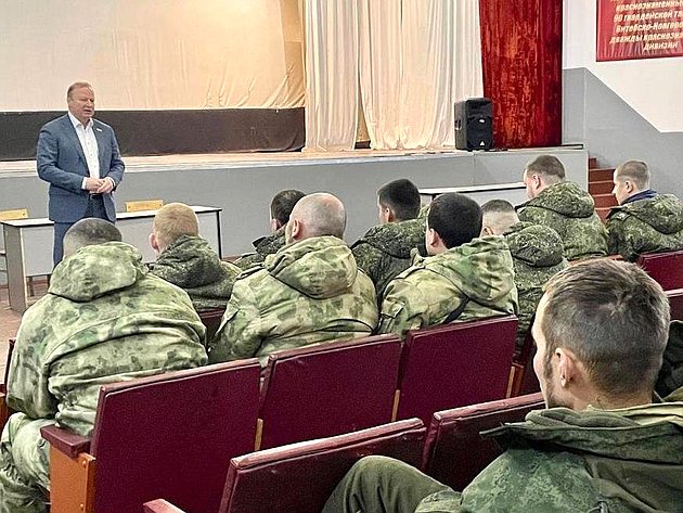 Виктор Шептий провел встречу с военнослужащими – участниками СВО