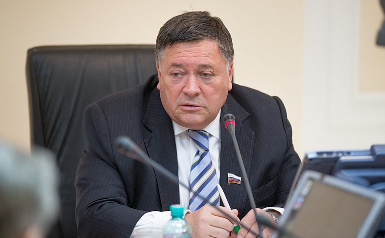 С. Калашников Заседание Временной комиссии по мониторингу экономического развития