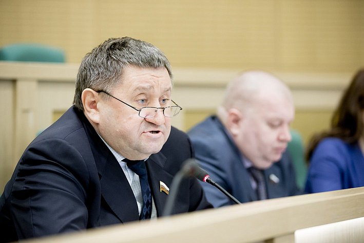 370-е заседание Совета Федерации М. Пономарев