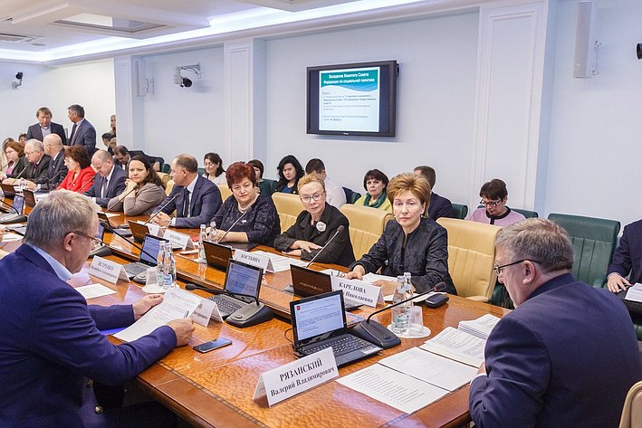 Заседание Комитета СФ  по социальной политике