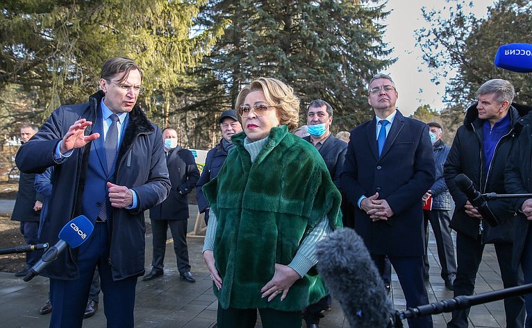 Рабочая поездка Председателя Совета Федерации Валентины Матвиенко в город Кисловодск