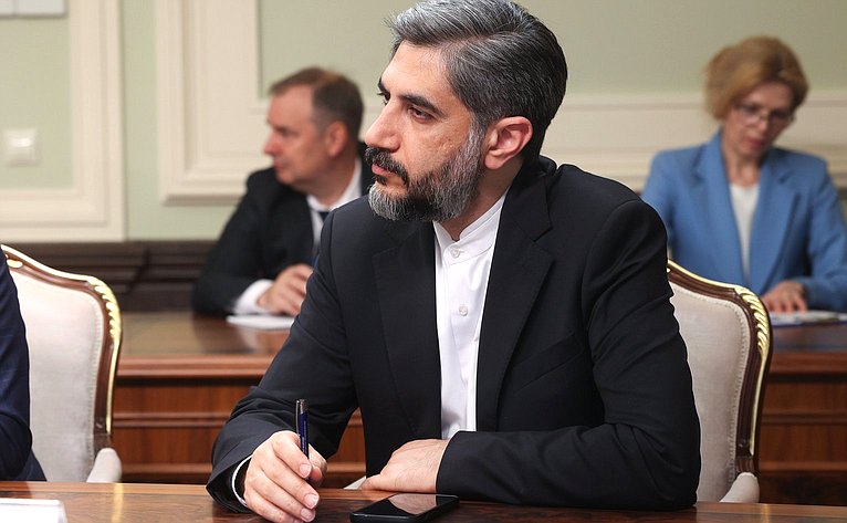 Лилия Гумерова провела встречу с делегацией Комиссии по культуре Собрания Исламского Совета Исламской Республики Иран во главе с членом Комиссии Хамидом Расаи