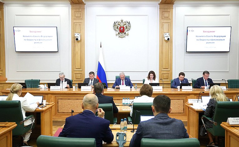 Заседание Комитета Совета Федерации по бюджету и финансовым рынкам