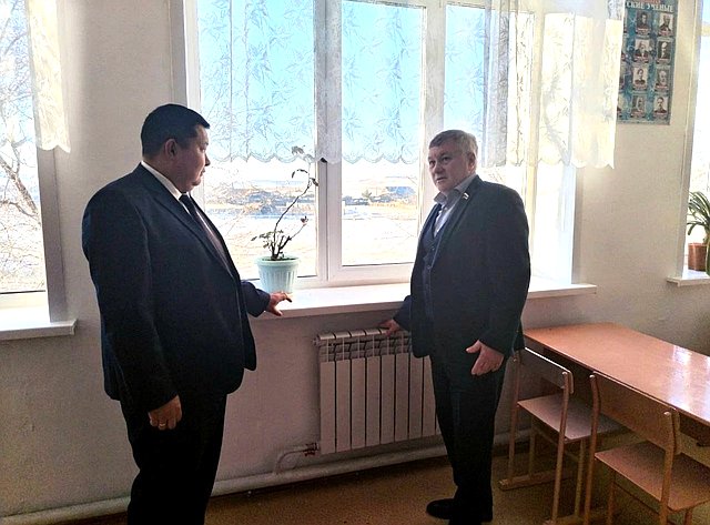 Сергей Михайлов в ходе рабочей поездки в регион посетил Акшинский муниципальный округ