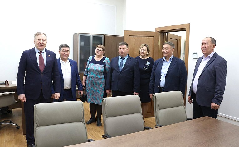 Встреча Александра Варфоломеева с главами муниципальных образований Республики Бурятии