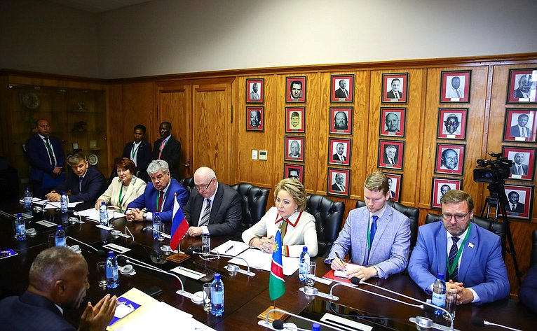 Официальный визит делегации Совета Федерации во главе с Председателем СФ в Республику Намибию
