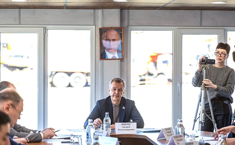 Рабочая поездка первого заместителя Председателя Совета Федерации Андрея Яцкина в Ростовскую область