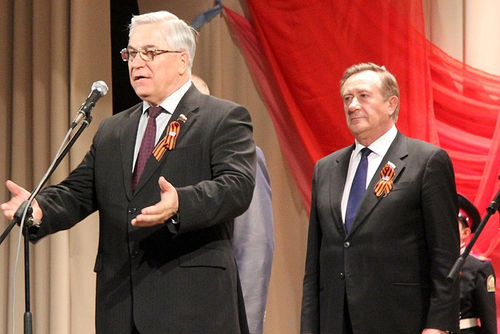 В. Косоуров принял участие в мероприятиях, посвященных 70-летию Победы в Великой Отечественной войне