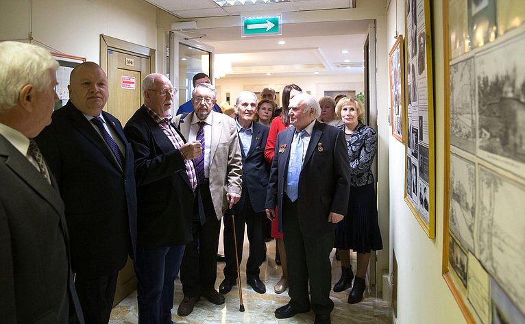 Открытие в Совете Федерации выставки «На чреде высокой», посвященной творчеству поэта В. Жуковского