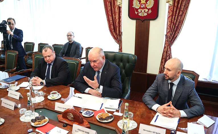 Встреча председателя Комитета СФ по международным делам Григория Карасина с представителями зарубежных религиозных организаций