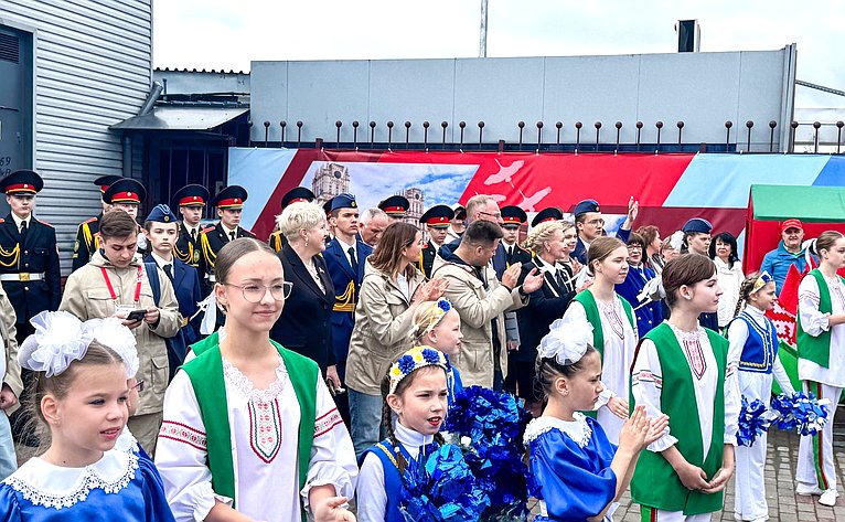 Юные пассажиры «Поезда Памяти» принимают участие в мероприятиях в Минске