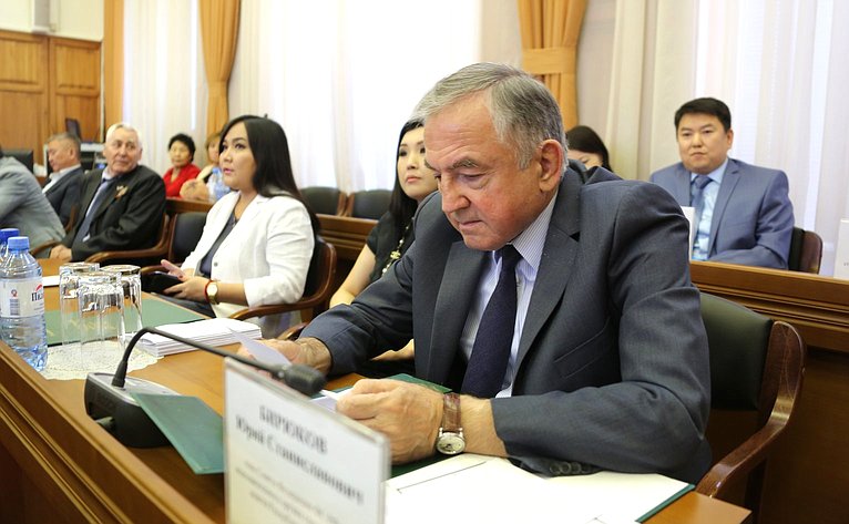 Ю. Бирюков принял участие в работе очередной сессии Народного Хурала Республики Калмыкия