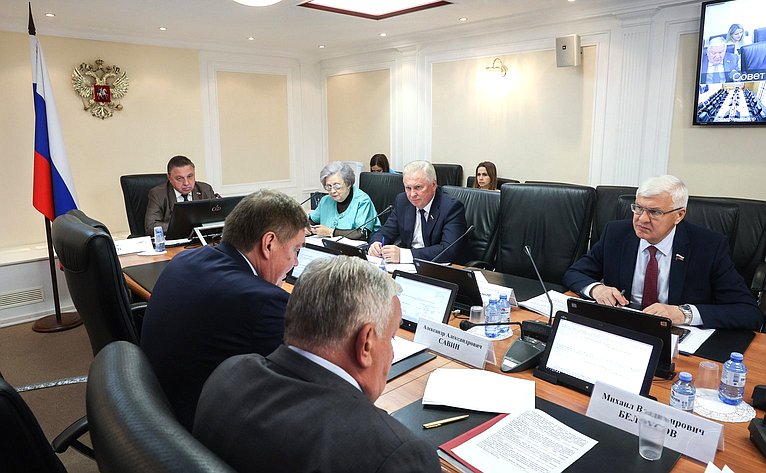 Заседание Комитета СФ по Регламенту и организации парламентской деятельности