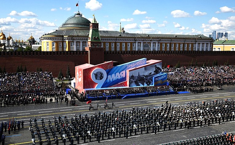 В ознаменование 78-й годовщины Победы в Великой Отечественной войне 1941–1945 годов в Москве состоялся военный парад