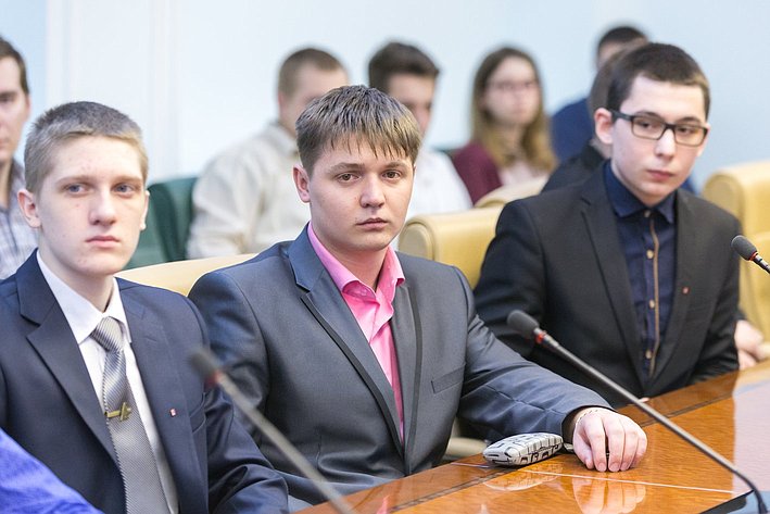 Встреча Ю. Вепринцевой со студентами