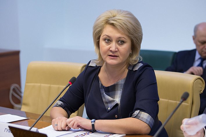 Л. Гумерова Заседание Комитета Совета Федерации по науке, образованию и культуре