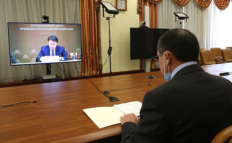 Заседание Комиссии Правительства РФ по законопроектной деятельности