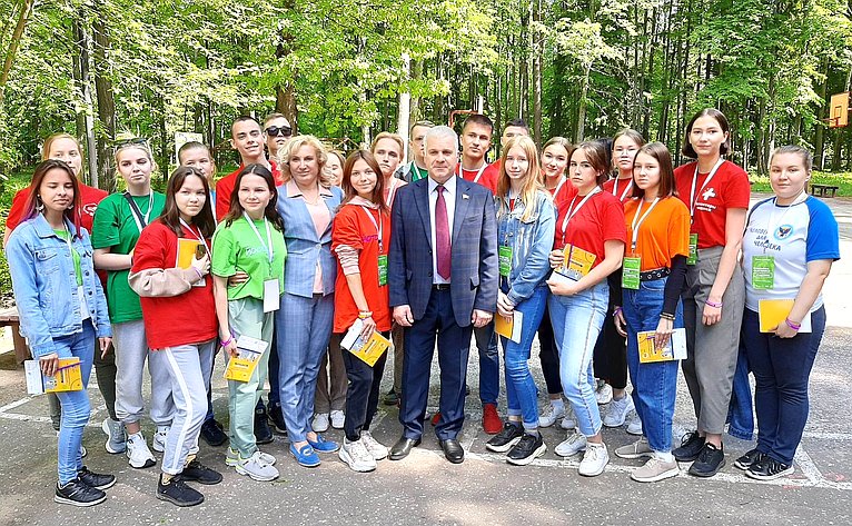 Сергей Мартынов принял участие в открытии Летней школы добровольцев в Республике Марий Эл