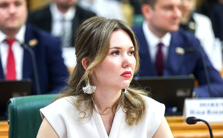 Заседание Палаты молодых законодателей при Совете Федерации