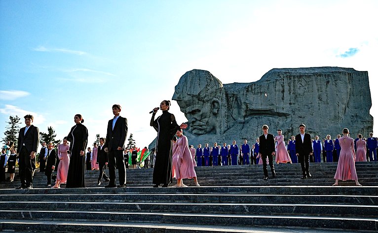 Торжественная церемония старта проекта «Поезд Памяти» состоялась в мемориальном комплексе «Брестская крепость-герой»