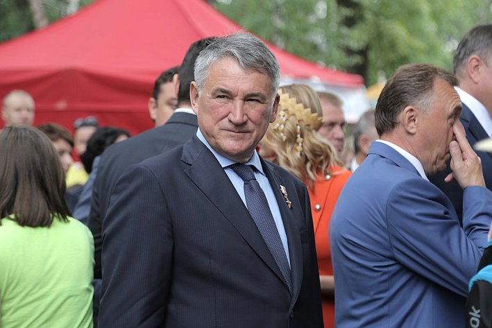 Юрий Воробьев на праздновании Дня города в Вологде