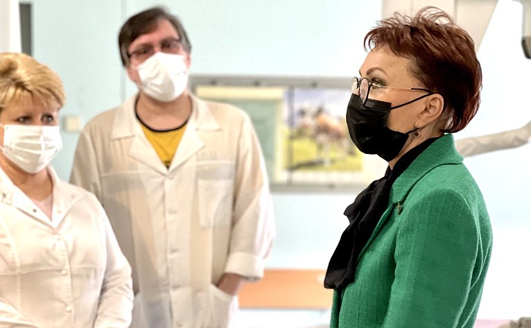 Татьяна Кусайко предложила заменить рентгеновский аппарат в Североморской районной больнице