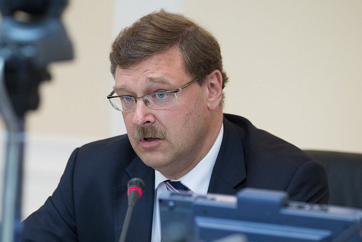 Заседание Комитета по международным делам Косачев