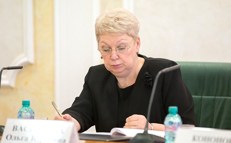 Министр образования РФ О. Васильева