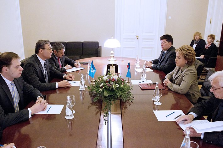 В. Матвиенко встреча с представителями Молдовы 2