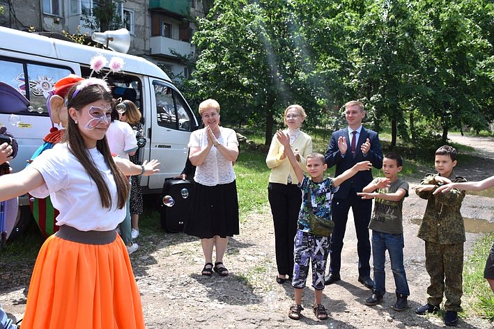 Ольга Бас приняла участие в мероприятии «День защиты детей»