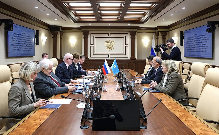 Встреча руководителя группы по сотрудничеству Совета Федерации с парламентами стран Латинской Америки Андрея Клишаса с латиноамериканскими парламентариями