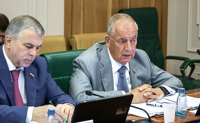 Заседание Комитета Совета Федерации по аграрно-продовольственной политике и природопользованию