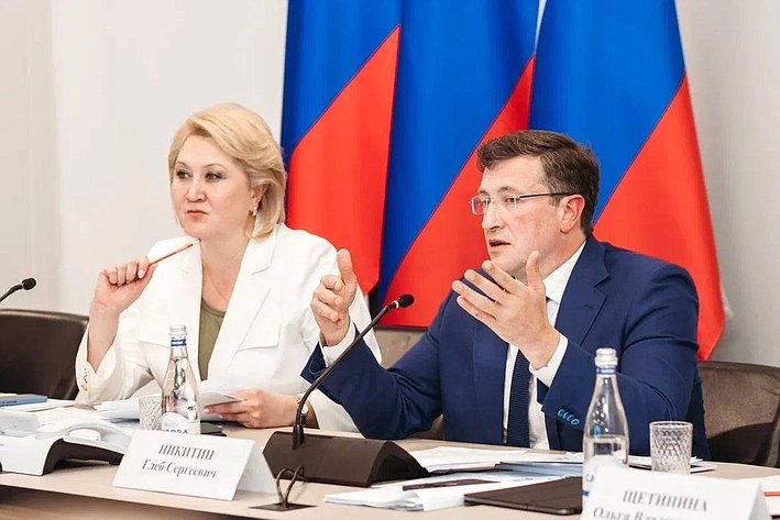 Лилия Гумерова провела в Нижнем Новгороде выездное заседание возглавляемого ею Экспертного совета при Совете при Президенте РФ по реализации государственной демографической и семейной политики