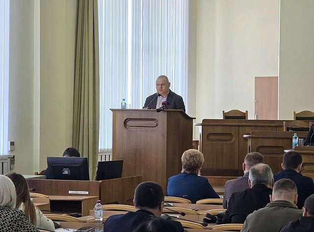 Ольга Бас приняла участие в пленарном заседании Народного Совета ЛНР