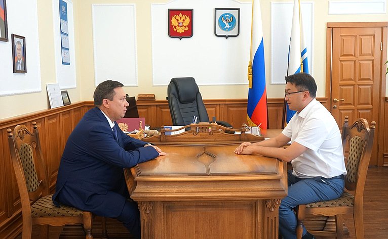 В рамках рабочей поездки в регион Владимир Полетаев провел ряд встреч