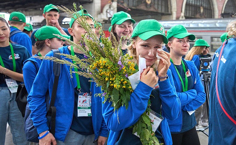 Участники «Поезда Памяти» прибыли в город-герой Москву (фото Фонд «Культурное пространство»)