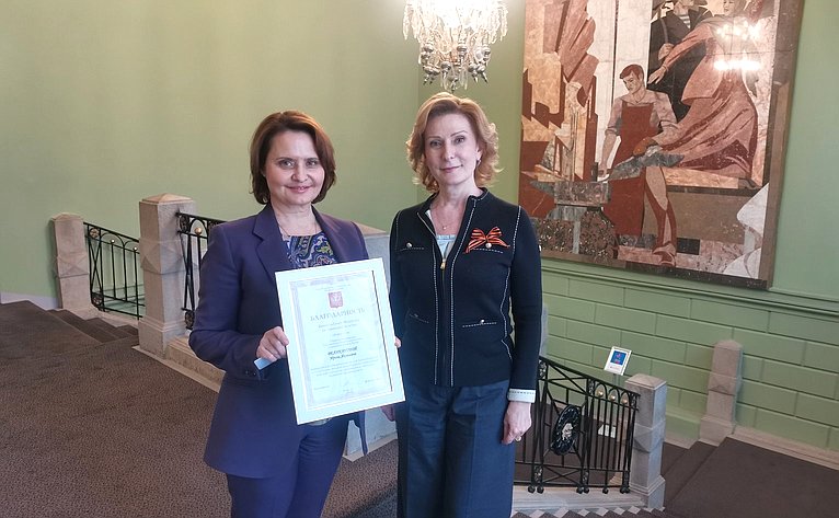 Инна Святенко приняла участие в открытии Международной акции «Диктант Победы-2021»