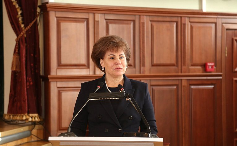 Татьяна Гигель приняла участие в торжественном мероприятии, посвященном Дню российской печати