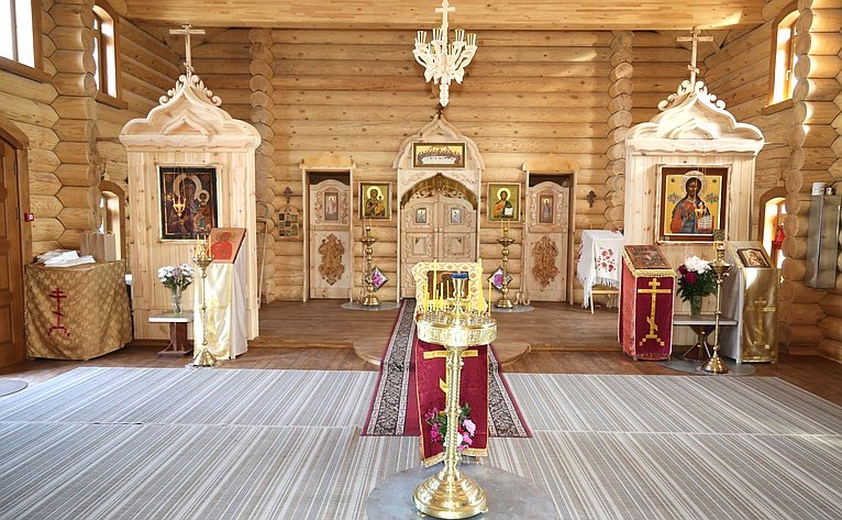Татьяна Гигель приняла участие в открытии храма Русской Православной Старообрядческой Церкви в Горно-Алтайске