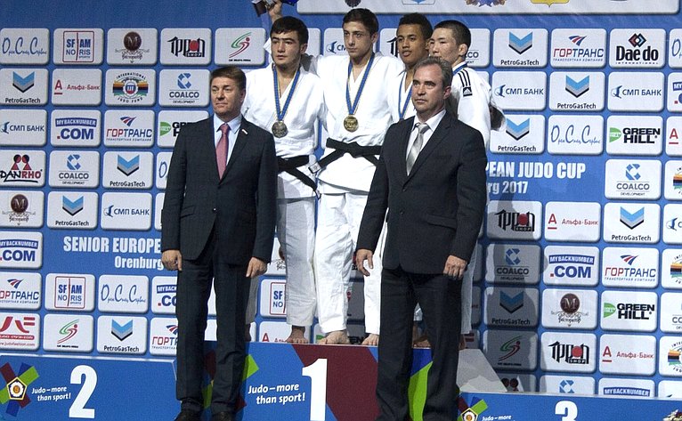 Андрей Шевченко принял участие в торжественной церемонии открытия VIII Кубка Европы по дзюдо