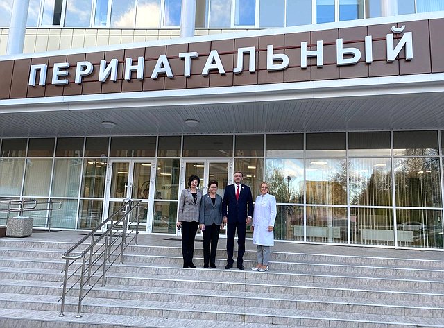 Заместитель Председателя СФ Константин Косачев посетил Перинатальный центр Республики Марий Эл