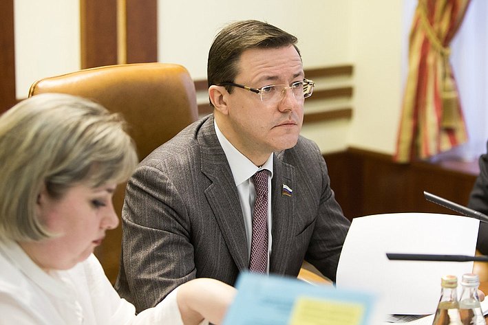 Д. Азаров Заседание Комитета Совета Федерации по федеративному устройству, региональной политике, местному самоуправлению и делам Севера