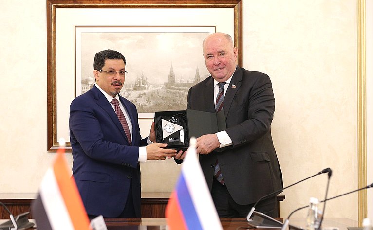 Григорий Карасин встретился с Министром иностранных дел и по делам соотечественников за рубежом Йеменской Республики
