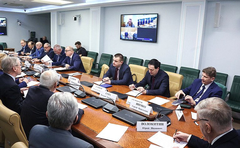 Заседание научно-экспертного Совета при Комитета Совета Федерации по экономической политике по вопросам поддержки развития аэрокосмической энергетики в РФ